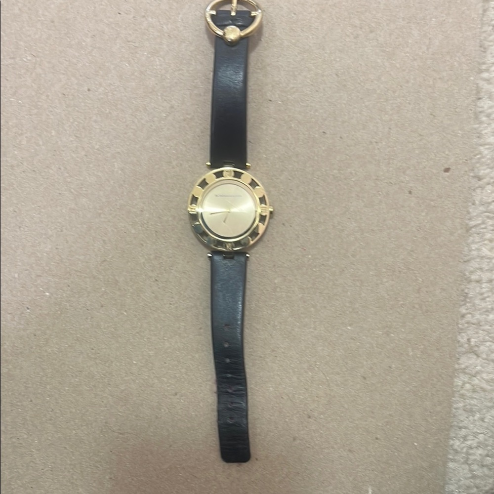 Gold and Black Watch